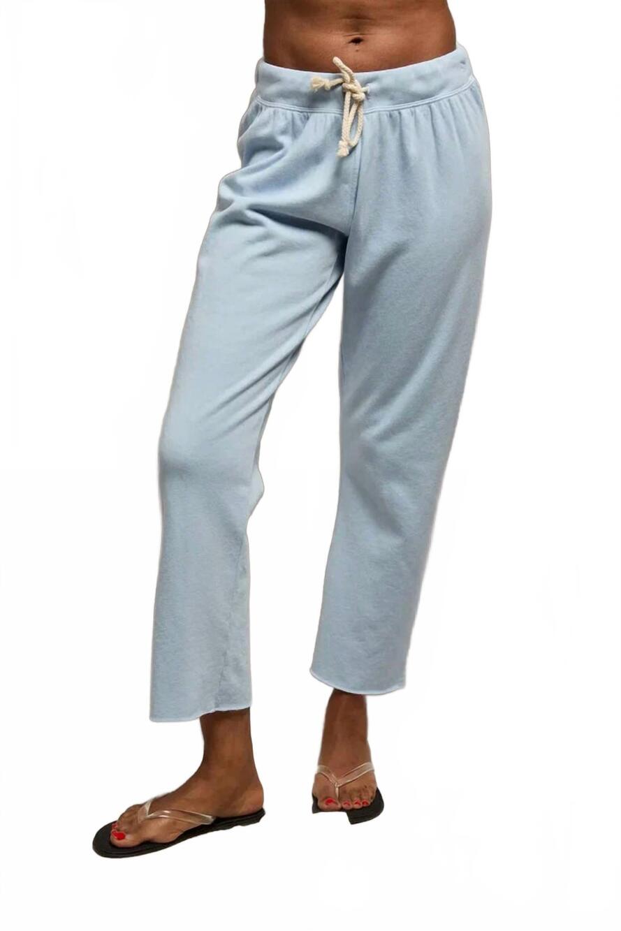 NEW PERFECTWHITETEE jamaica beach fleece pant in powder blue